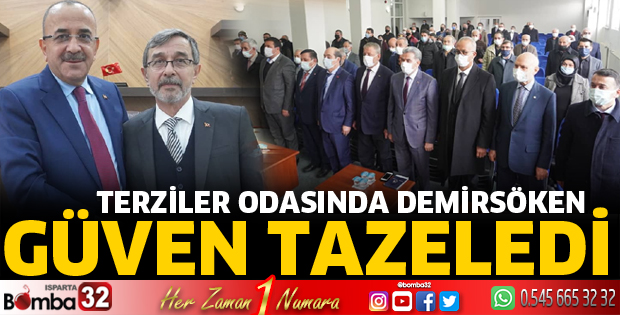 Terziler Odasında Demirsöken güven tazeledi