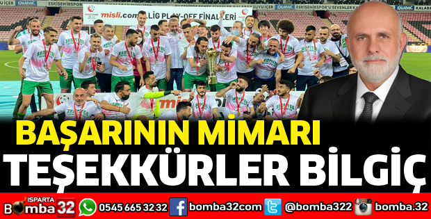 Teşekkürler Bilgiç