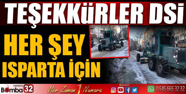 Teşekkürler DSİ