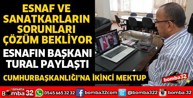 TESK’TEN CUMHURBAŞKANLIĞI’NA İKİNCİ MEKTUP