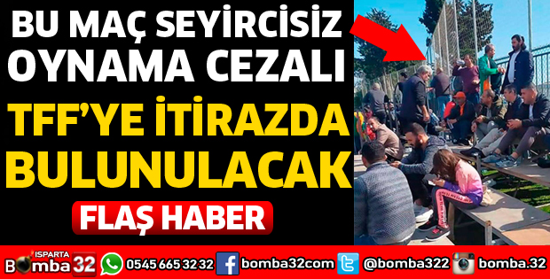 TFF'YE İTİRAZDA BULUNULACAK