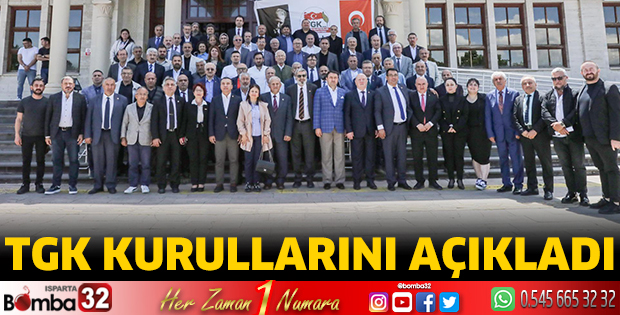 TGK Kurullarını açıkladı