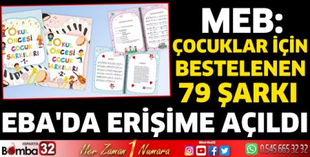  79 şarkı EBA'da erişime açıldı