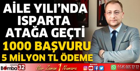  Aile ve Gençlik Fonu Isparta’da yoğun ilgi gördü