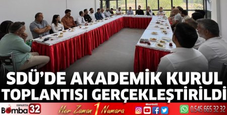  Akademik Kurul Toplantısı Gerçekleştirildi