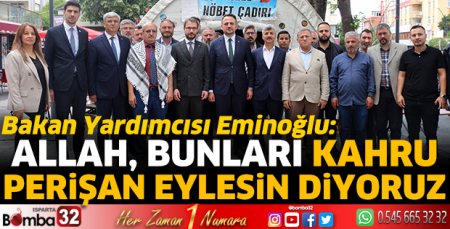  Allah, bunları kahru perişan eylesin diyoruz