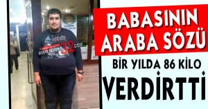  Babasının Araba Sözü Bir Yılda 86 Kilo Verdirtti