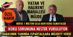  BABASININ YANINDA MÜJDEYİ  VERDİ!