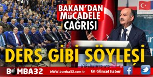  BAKAN’DAN  MÜCADELE ÇAĞRISI