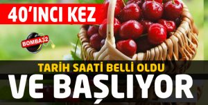  BAŞLIYOR  SAAT VE TARİH VERİLDİ 