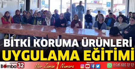  Bitki Koruma Ürünleri Uygulama Eğitimi