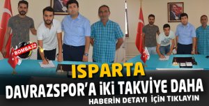 DAVRAZ SPOR DA TAKVİYELER DEVAM EDİYOR