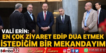  En çok ziyaret edip dua etmek istediğim bir mekandayım