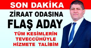   GÜNÜN FLAŞ ADAYI !