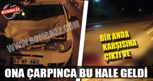 ONA ÇARPINCA BU HALE GELDİ 
