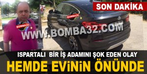  İŞ ADAMINI ŞOK EDEN OLAY 