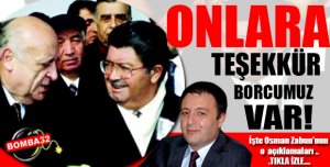  Isparta adına Demirel ve Özal'a Teşekkür etti.