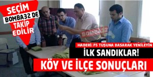  ISPARTA İLÇERDEN VE KÖYLER  SONUÇLAR GELİYOR