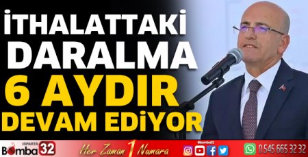  İthalattaki daralma 6 aydır devam ediyor