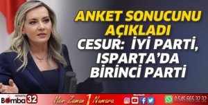  İYİ PARTİ, ISPARTA’DA BİRİNCİ PARTİ