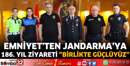  Jandarma’nın kuruluş yıldönümünde anlamlı ziyaret