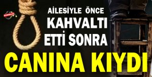  Kendini asarak canına kıydı