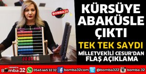 MİLLETVEKİLİ AYLİN CESUR’DAN BİR İLK DAHA