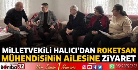  Roketsan Mühendisinin ailesine ziyaret 