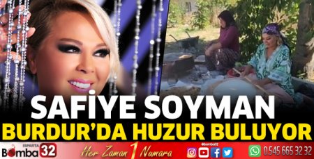  Safiye Soyman Burdur'da huzur buluyor