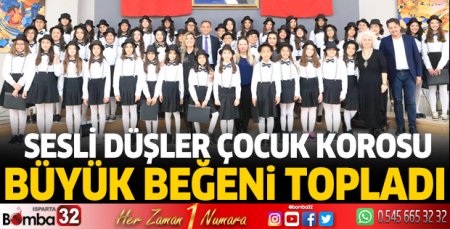  Sesli Düşler Çocuk Korosu büyük beğeni topladı