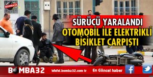  SON DAKİKA  ISPARTA'DA OTOMOBİL İLE ELEKTRİKLİ BİSİKLET ÇARPIŞTI