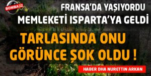   TARLASINDA ONU GÖRÜNCE ŞOK OLDU !