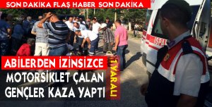  TRAFİK KAZASI 1 YARALI 