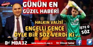 İŞTE HALKIN VALİSİ ENGELLİ GENCE ÖYLE BİR SÖZ VERDİ Kİ 