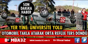  YER YİNE ÜNİVERSİTE YOLU YİNE KAZA!