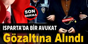 1 AVUKAT GÖZALTINA ALINDI