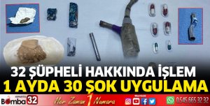 1 ayda 30 şok uygulama