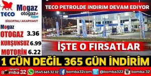 1 GÜN DEĞİL 365 GÜN İNDİRİM