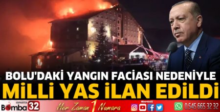 1 günlük yas ilan edildi 