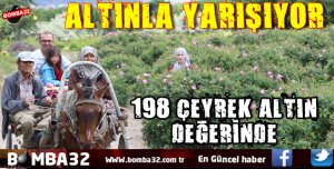 1 kg gül yağı 198 çeyrek altına bedel