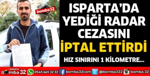 1 KİLOMETRELİK HIZ AŞIMI CEZASI MAHKEMEDEN DÖNDÜ