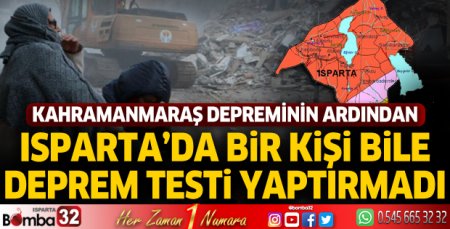 1 kişi bile deprem testi yaptırmadı