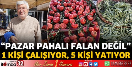 1 kişi çalışıyor, 5 kişi yatıyor