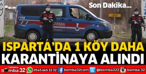 1 KÖY DAHA KARANTİNADA