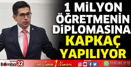 1 milyon öğretmenin diplomasına kapkaç yapılıyor 