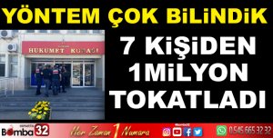1 MİLYON TL DOLANDIRDI