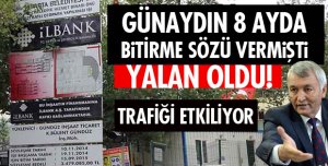 10 AYDA İNŞAATI TAMAMLAYAMADI!