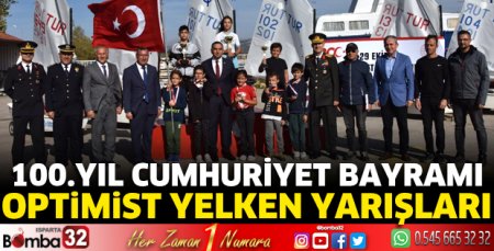 100.Yıl Cumhuriyet Bayramı Optimist Yelken Yarışları