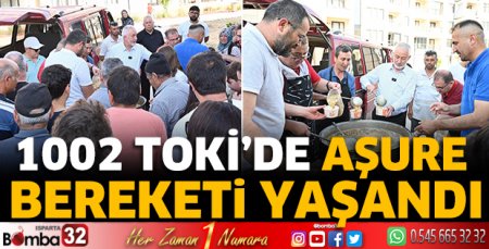 1002 TOKİ’de aşure bereketi 
