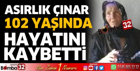 102 yaşında hayata gözlerini yumdu